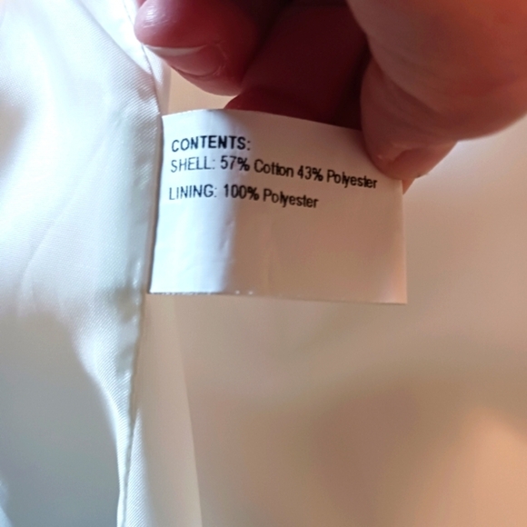 Trench Coat Cream Color  Y2K Gallery Belted - Picture 10 of 13